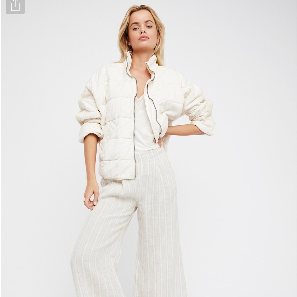 Free People Dolman Quilted Jacket